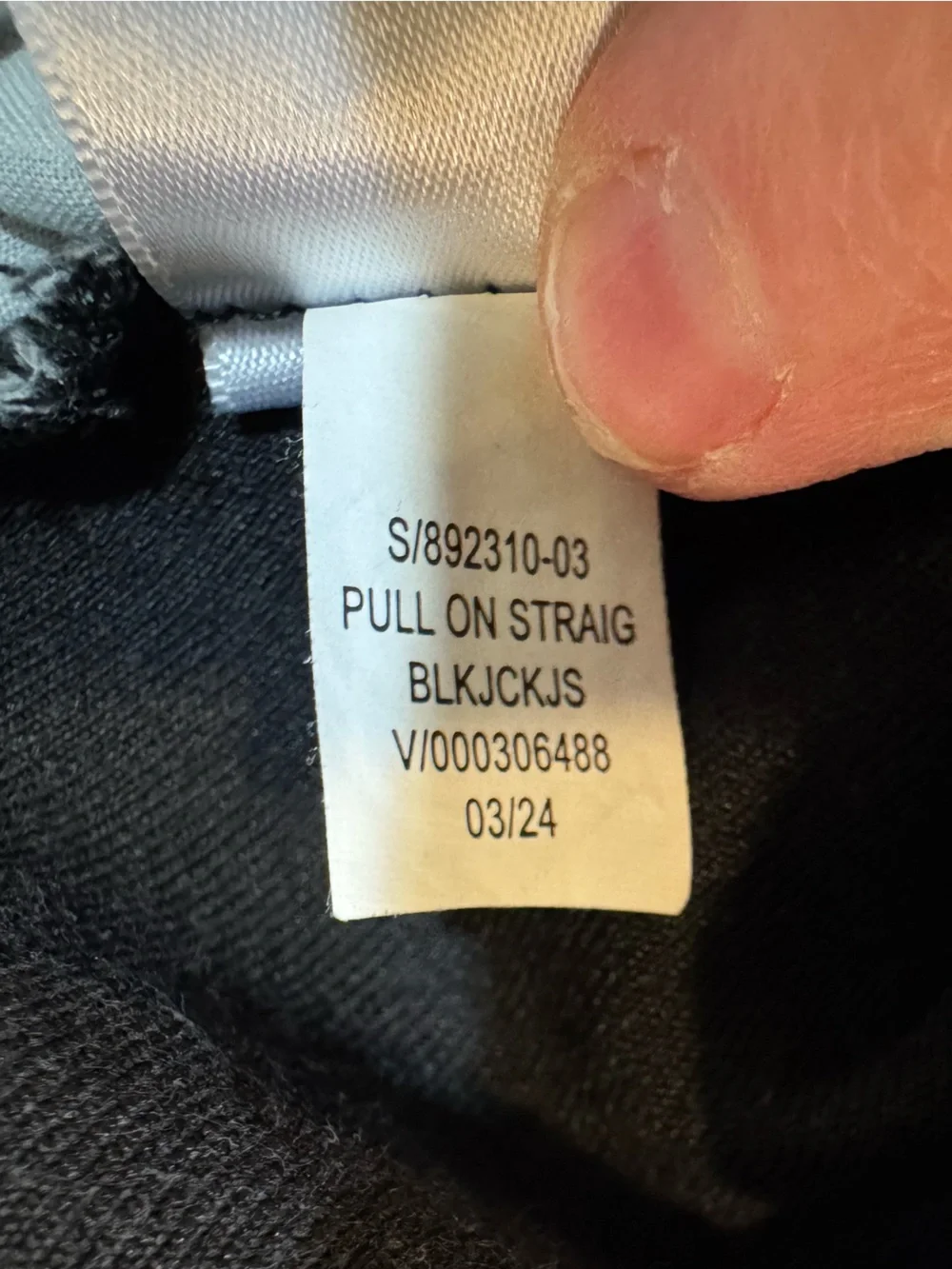 Old Navy Pull On Straight Denim Pants Jeans Black Drawstring Elastic Waist XXL